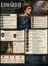 Infographic about Edward II, King of England, detailing his reign, key events, and impact.