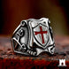 Vintage Knights Templar Cross Ring Jewellery