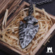 Viking Vegvísir Arrowhead Necklace | Norse Protection Pendant in Zinc Alloy Jewellery