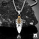 Odin’s Spearhead Valknut Necklace | Viking Gungnir Pendant Jewellery