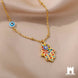Turkish Hamsa Evil Eye Choker Necklace | Protective Symbol Jewellery Jewellery