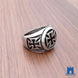 Stainless Steel Knights Templar Signet Ring Jewellery