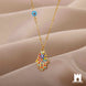 Turkish Hamsa Evil Eye Choker Necklace | Protective Symbol Jewellery Jewellery