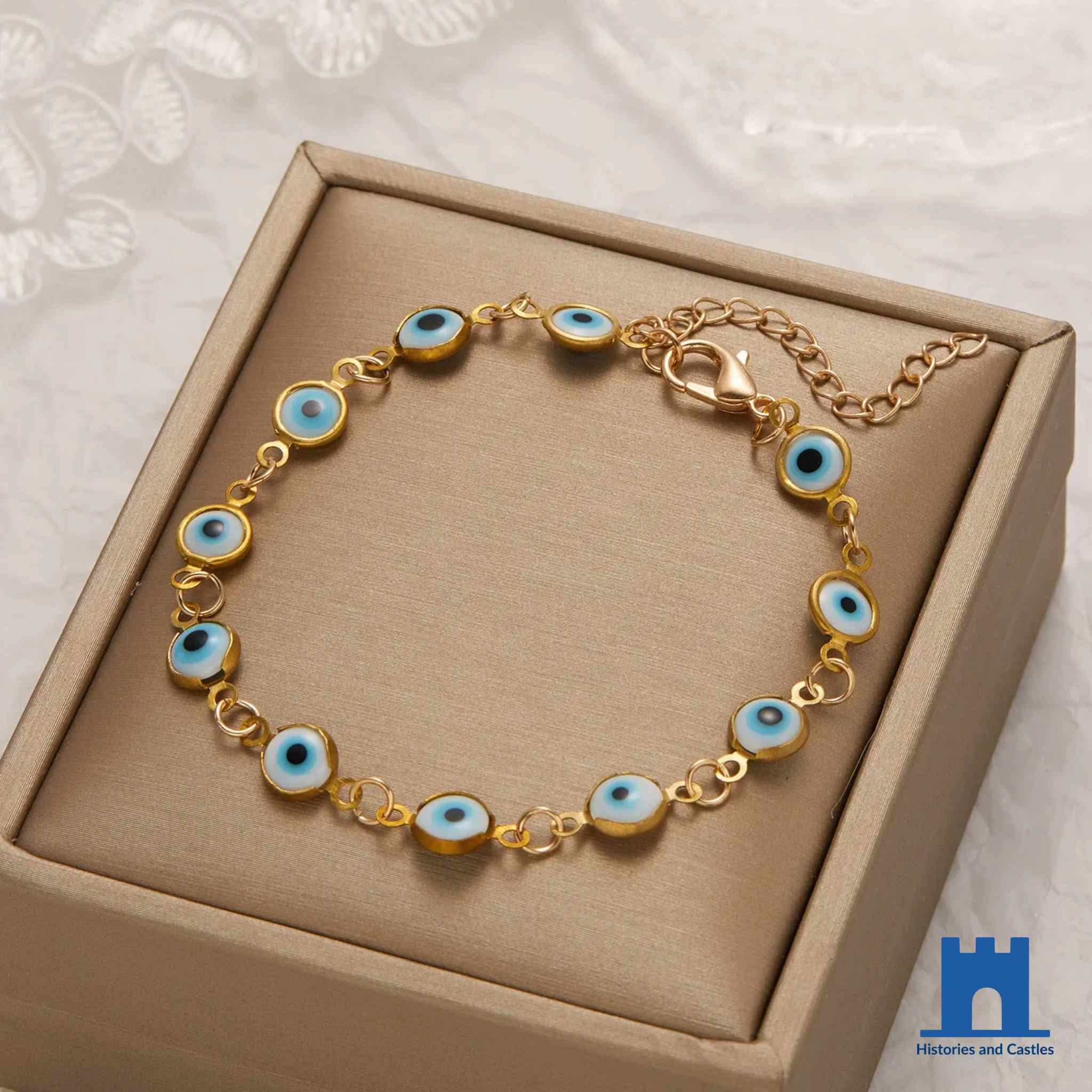 Turkish Evil Eye Bracelet | Protective Lucky Charm Jewellery Jewellery