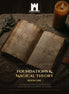 Foundations and Magical Theory cover, Book One of the Histories and Castles working grimoire series, a digital download of sourced correspondences and folk magic