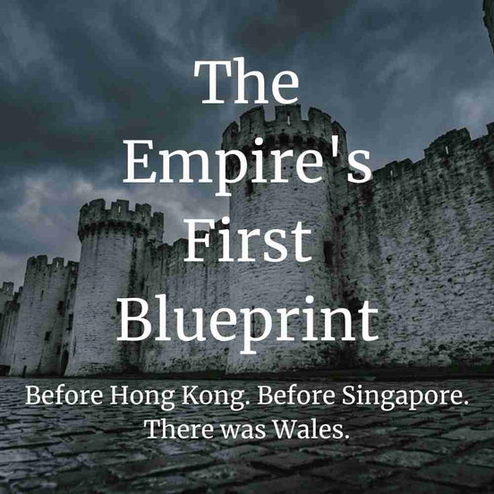 The Empire's First Blueprint cover, a digital download on Edward I's conquest of Wales and the Iron Ring castles by Simon A. Williams