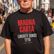 Magna Carta T-Shirt | Liberty Since 1215 | Medieval History Design Magna Carta
