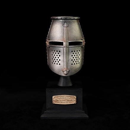Miniature Knights Templar Crusader Great Helm | 120mm Display Piece Miniature