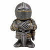 Miniature Armet Helm Knight Figurine | 12.5cm Armoured Warrior with Greatsword H Miniature H