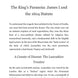 A scanned book page showing Chapter 1 titled 'The King's Paranoia: James I and the 1604 Statute' with black serif text on a white page, including body paragraphs, a section heading, and footer text 'The Pendle Witch Conspiracy' and 'Copyrighted Material'.