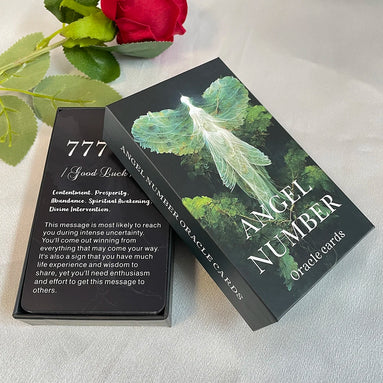 Angel Number Oracle Cards in Box Tarot Cards