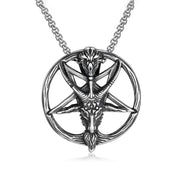 Baphomet Inverted Pentagram Necklace Necklace