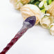 Natural Crystal Healing Wand – 19cm Polished Quartz Point Amethyst Wand Amethyst