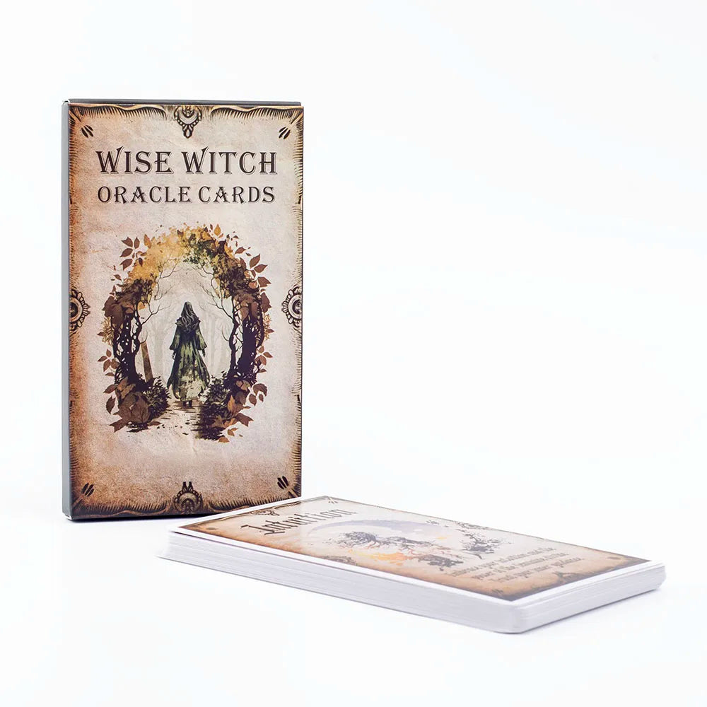 Wise Witch Oracle Cards – 20-Card Deck for Guidance, Magic & Everyday Insight Tarot Cards