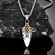 Odin’s Spearhead Valknut Necklace | Viking Gungnir Pendant Jewellery