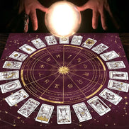 Zodiac Astrology Ritual Tablecloth: The Ultimate Altar Accessory Cloth