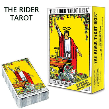 Authentic Rider-Waite Tarot Deck with English/Spanish Booklet for Beginners And Expert Card Reading Tarot Cards