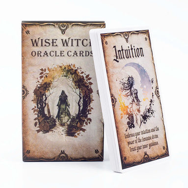 Wise Witch Oracle Cards – 20-Card Deck for Guidance, Magic & Everyday Insight Tarot Cards