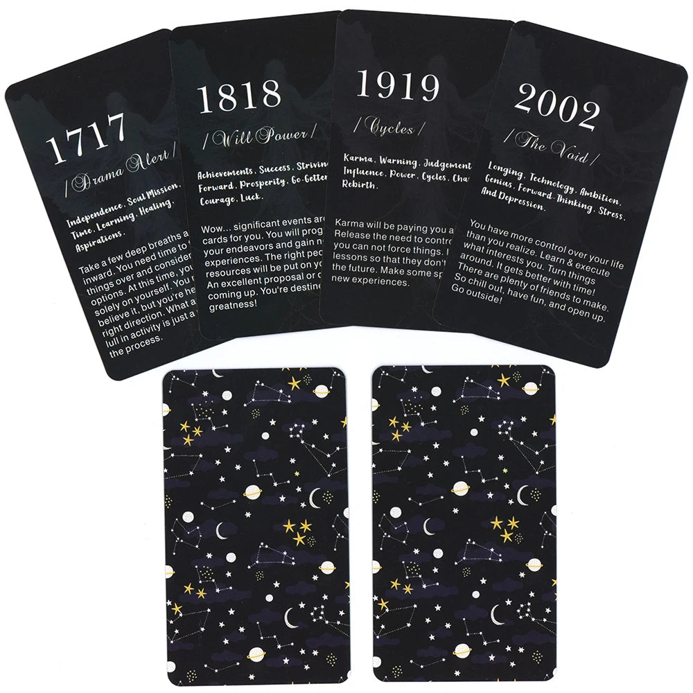 Angle Number Oracle Cards in Box Tarot Cards