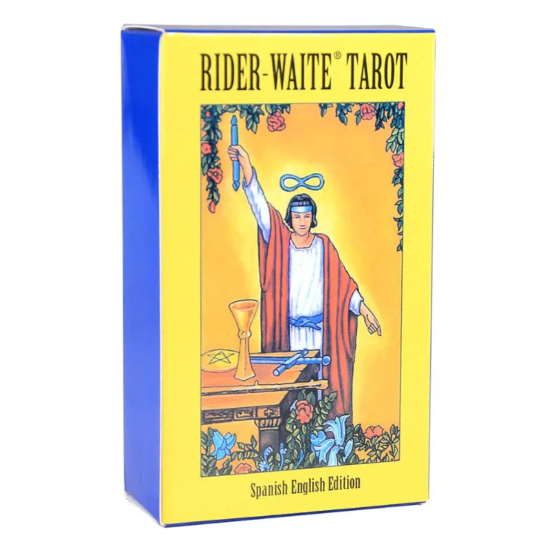 Authentic Rider-Waite Tarot Deck with English/Spanish Booklet for Beginners And Expert Card Reading Spanish Tarot Cards Spanish