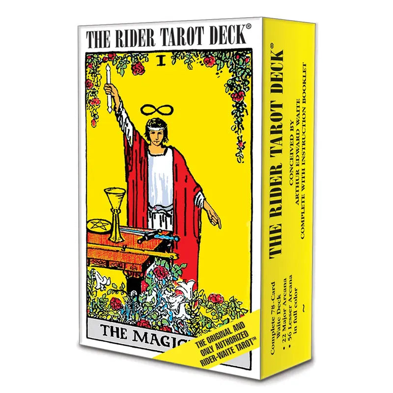 Authentic Rider-Waite Tarot Deck with English/Spanish Booklet for Beginners And Expert Card Reading English Tarot Cards English
