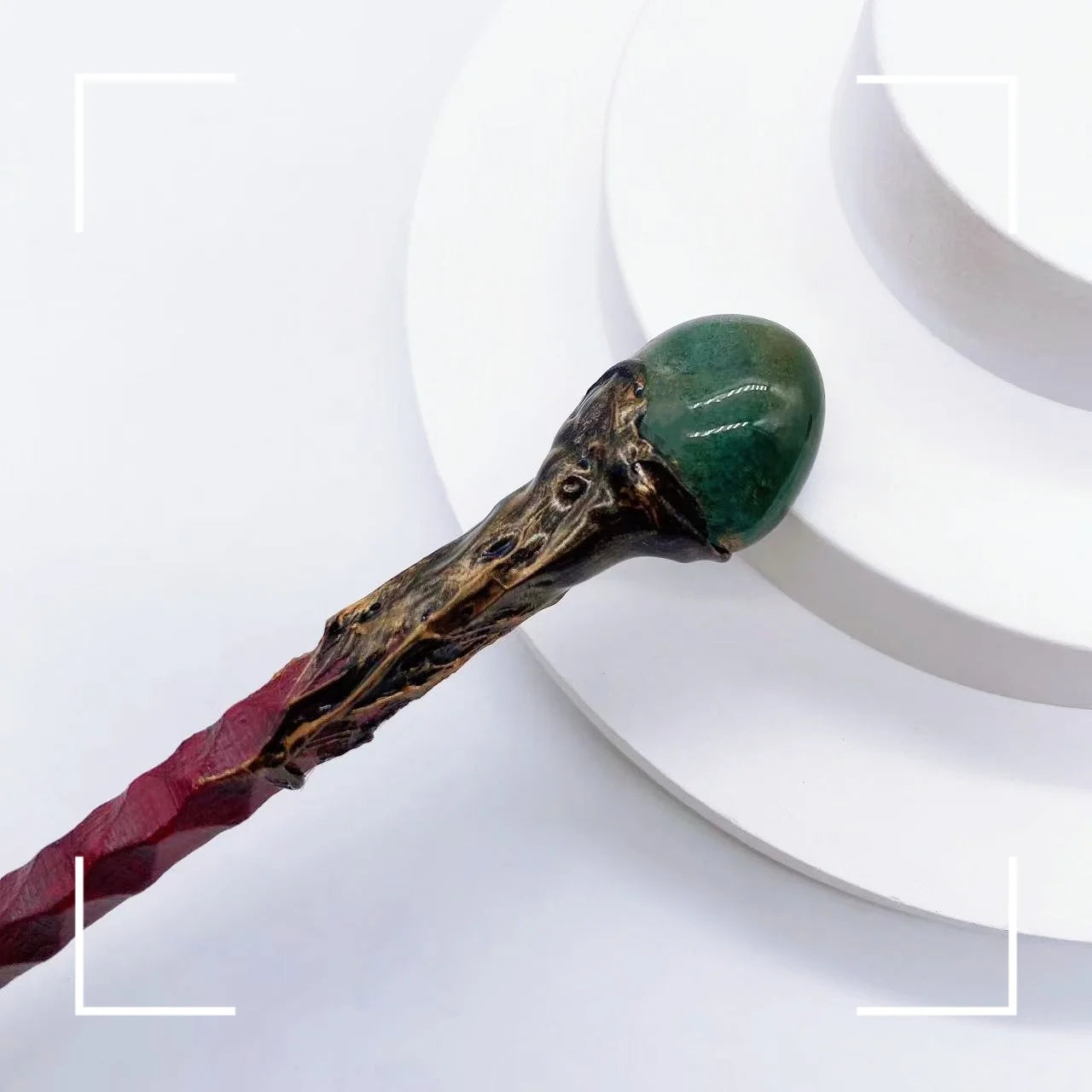 Natural Crystal Healing Wand – 19cm Polished Quartz Point Wand
