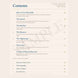 Table of contents for a guide with chapter headings and page numbers.