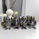 Miniature Armet Helm Knight Figurine | 12.5cm Armoured Warrior with Greatsword Miniature