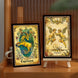 Vintage Zodiac Postcard Set: 12-Piece Antique Astrology Collection Tarot Cards