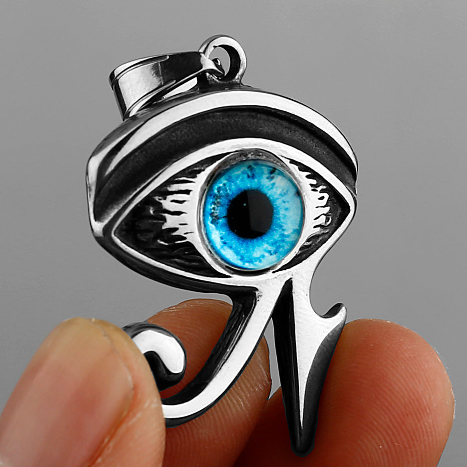 Blue Eye of Horus "Wadjet" Protection Necklace