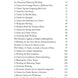 A printed page showing the table of contents for 'The Grimoire', listing chapter titles and page numbers under a copyright notice at the bottom.