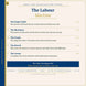 Book cover with title 'The Labour Machine' and a list of chapters on a white background.