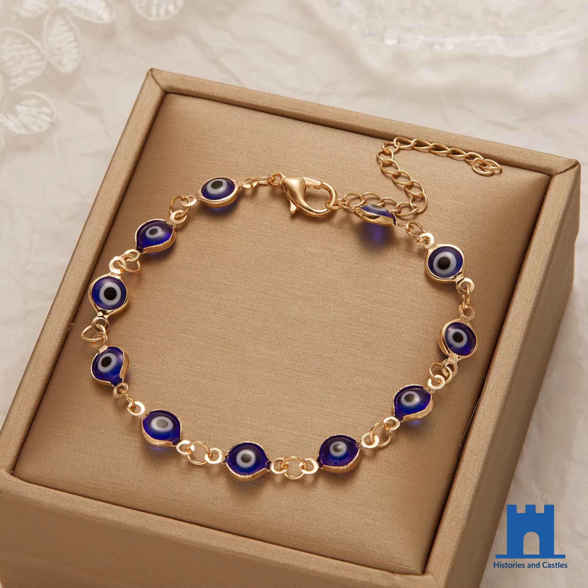Turkish Evil Eye Bracelet | Protective Lucky Charm Jewellery Jewellery