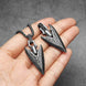 The Hunter’s Mark: Stainless Steel Viking Spearhead & Arrow Pendant Jewellery