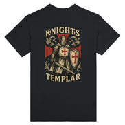 Defender of the Faith T-Shirt – Knights Templar Edition Black Print Material