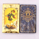 Blue & Gold Foil Tarot Card Set – All Seeing Eye Deck Tarot Cards