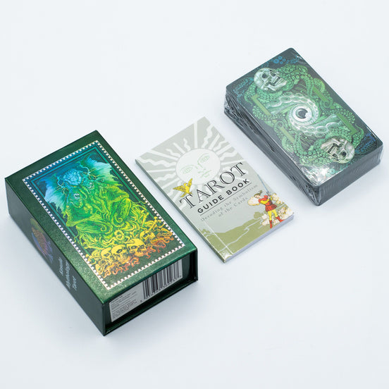 Kesulu Mythology Foil Tarot Card Set with Guidebook & Luxury Gift Box Tarot Cards