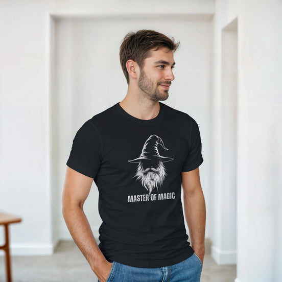 Master of Magic T-Shirt | Wizard Fantasy Design T-Shirt
