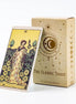 fortune telling tarot card and packaging with 'The Classic Tarot' text on a white background