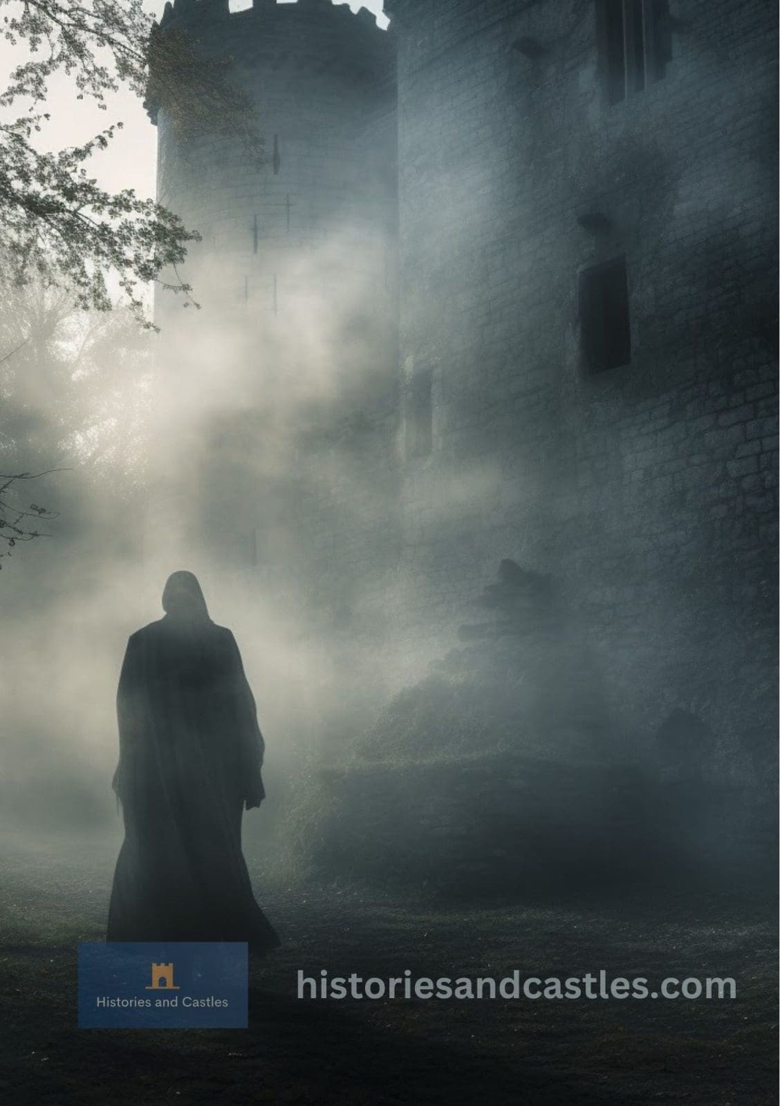 ghosts of Welsh castles Caerphilly castle