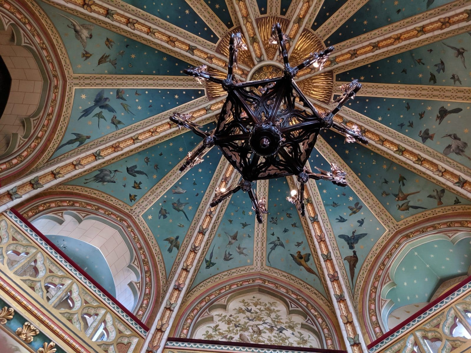 Castell Coch ceiling