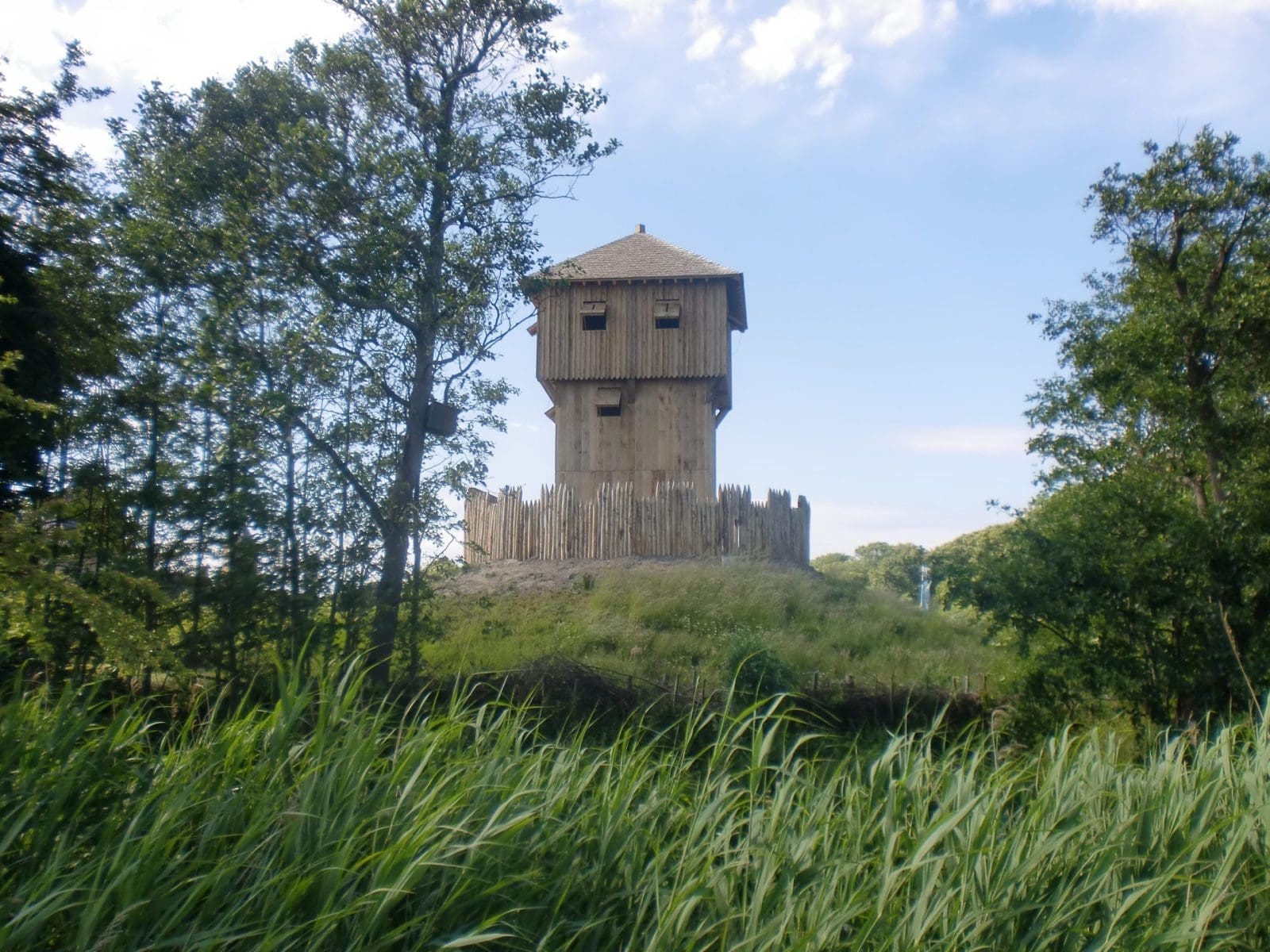 earliest Welsh castles were motte-and-bailey designs