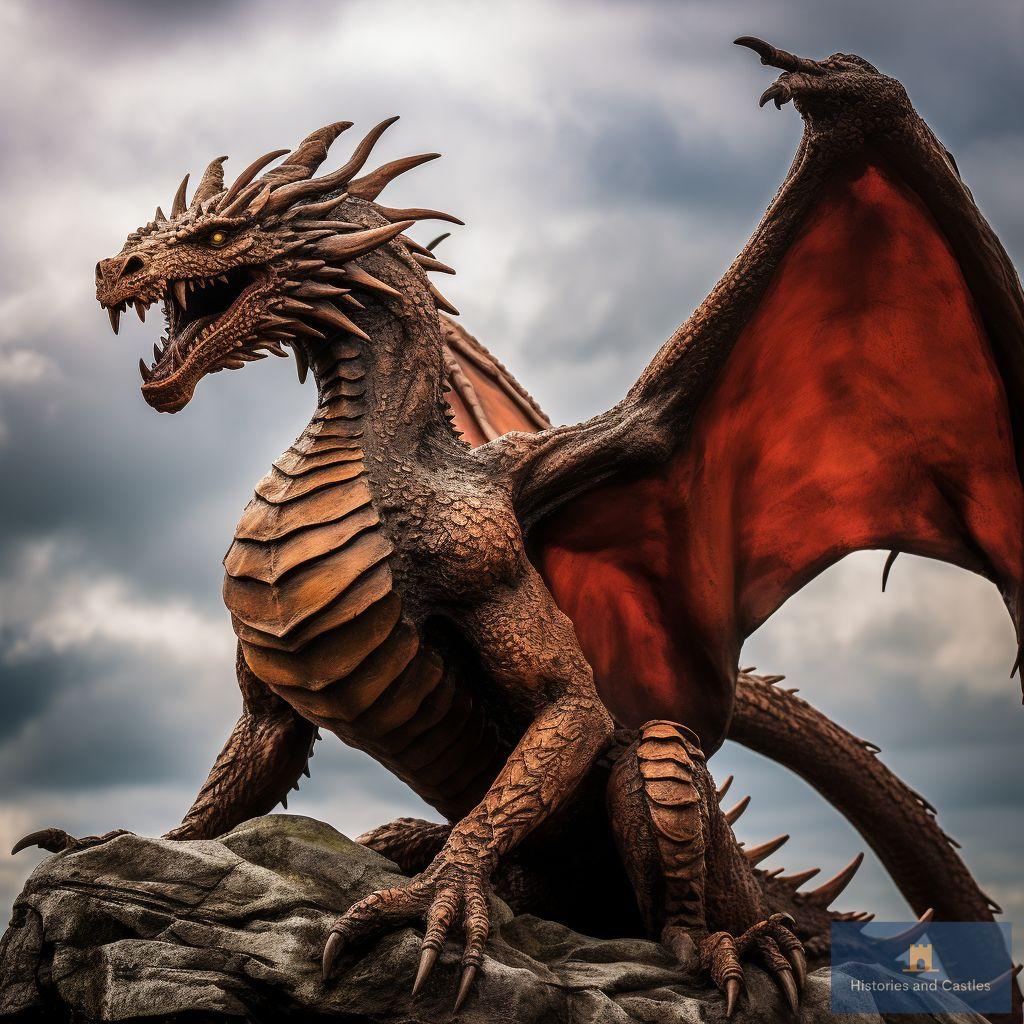 Welsh dragon Histories and castles