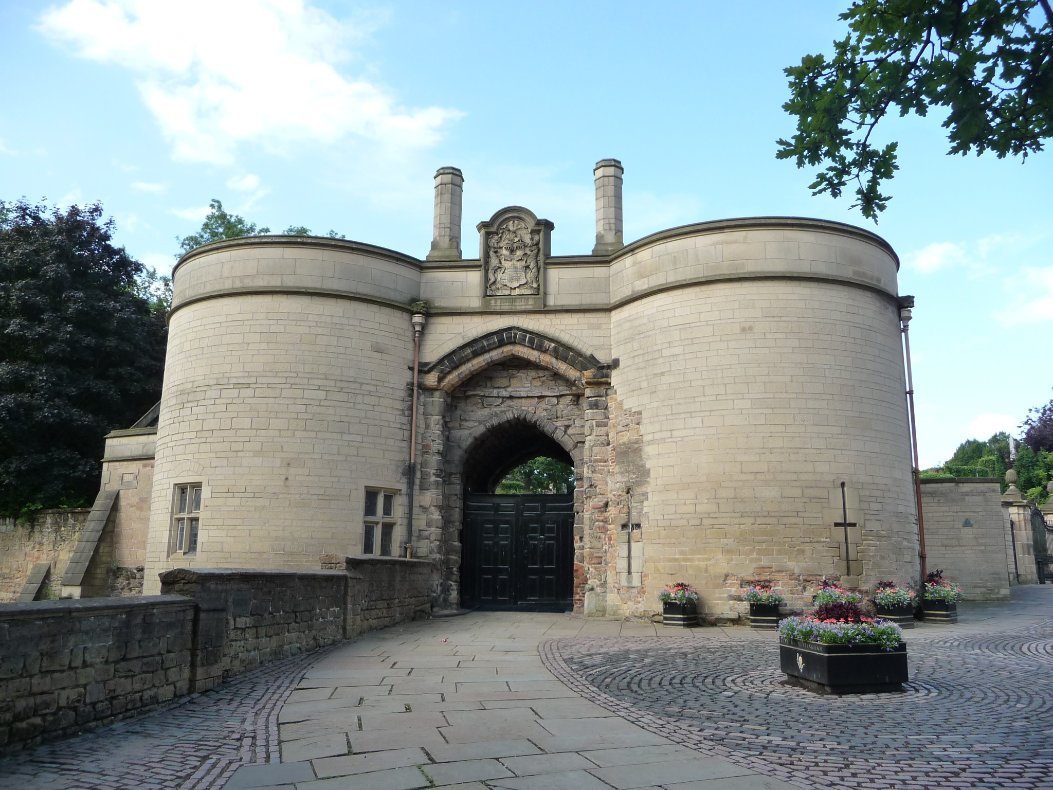 Nottingham Castle gatehouse