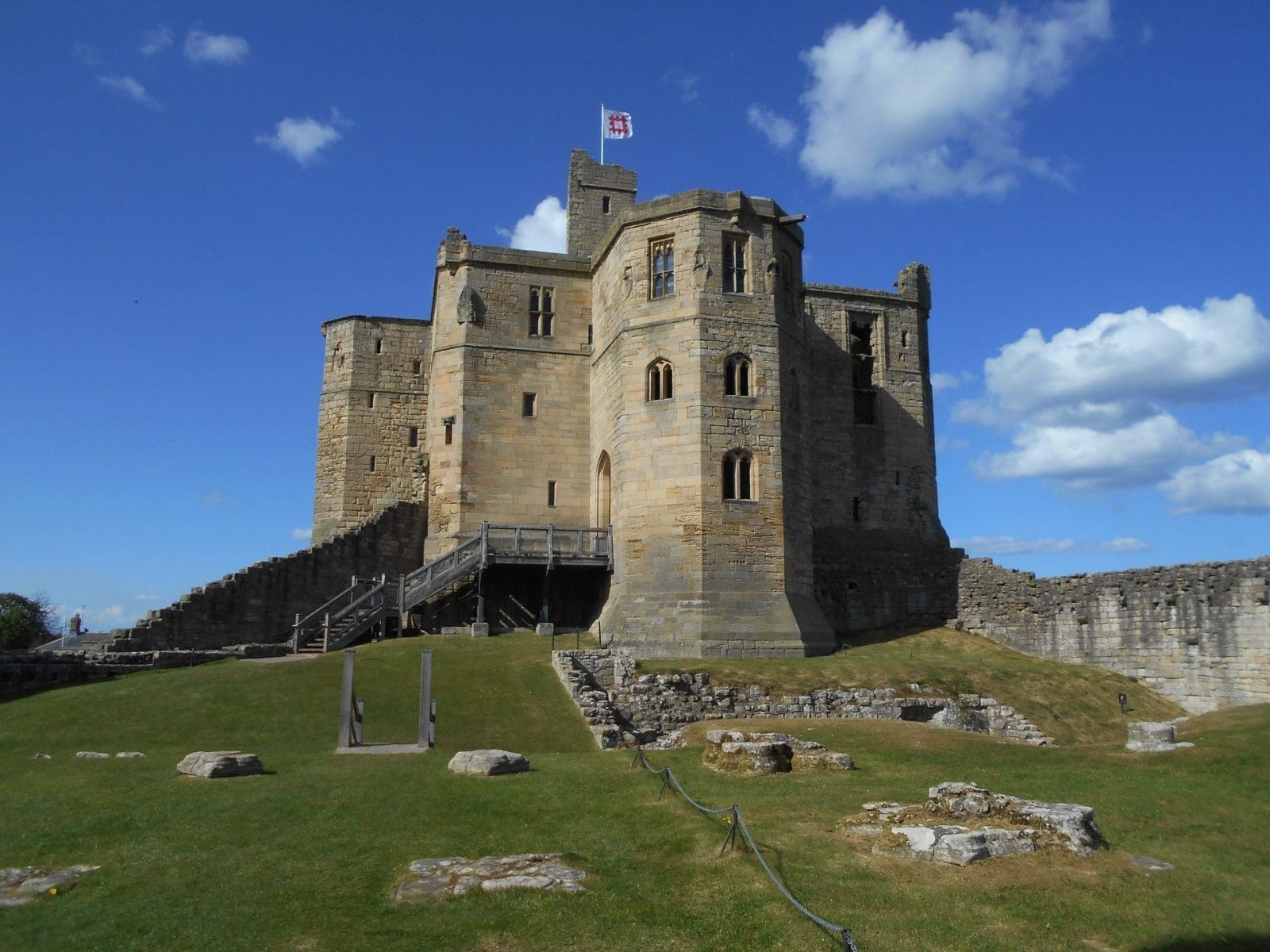Warkworth Castle keep