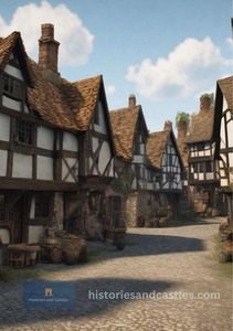 image of a medieval town