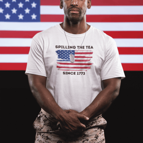 Spilling The Tea t-shirt design