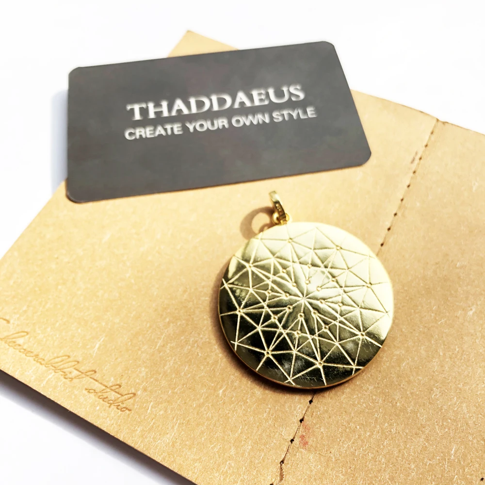 Mystic Eye Talisman Pendant – Medieval Symbols of Luck & Protection