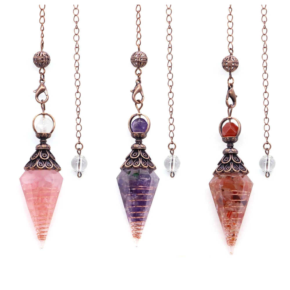 Chakra Crystal Pendulums for Dowsing