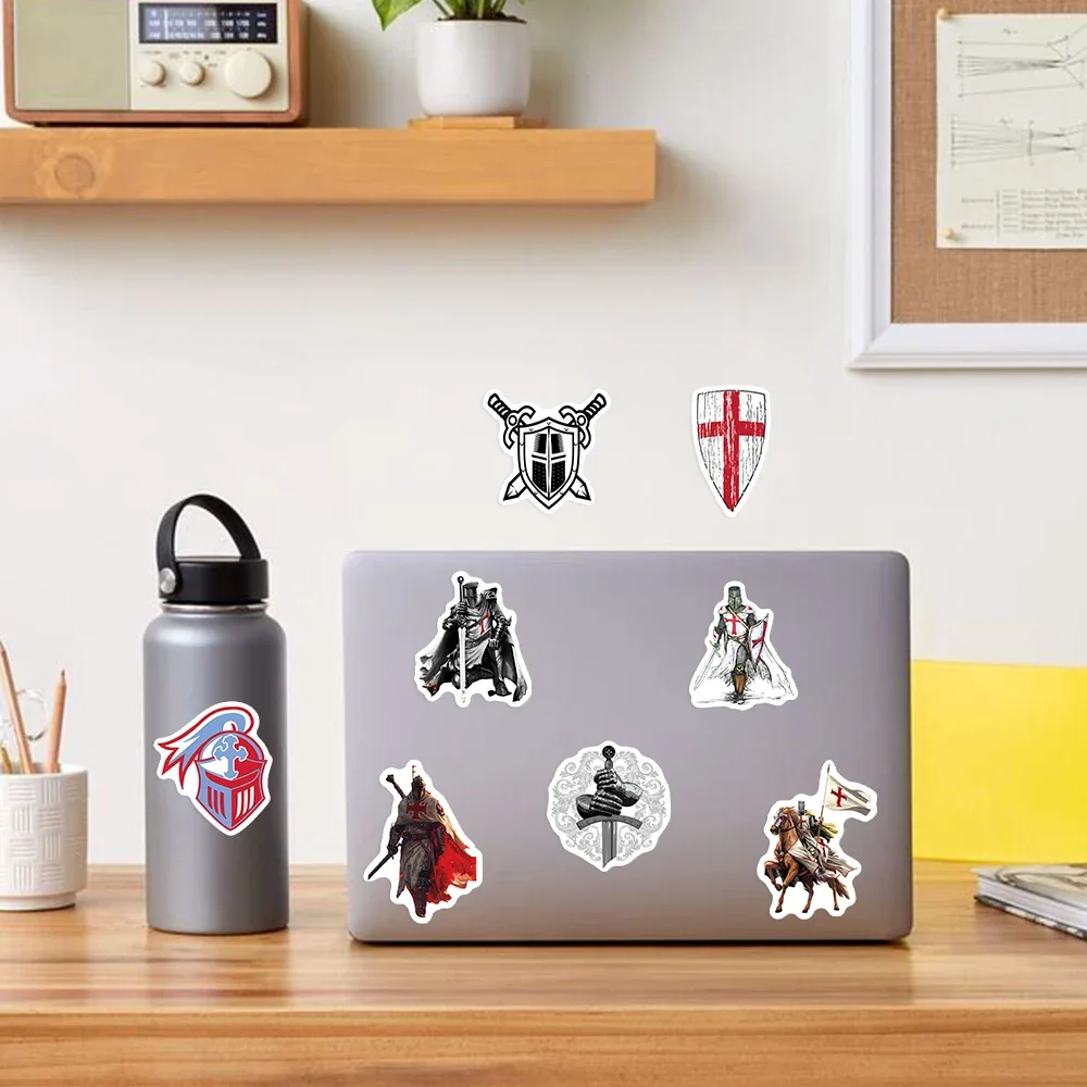 Templar Knight Crusader Stickers - Image 4